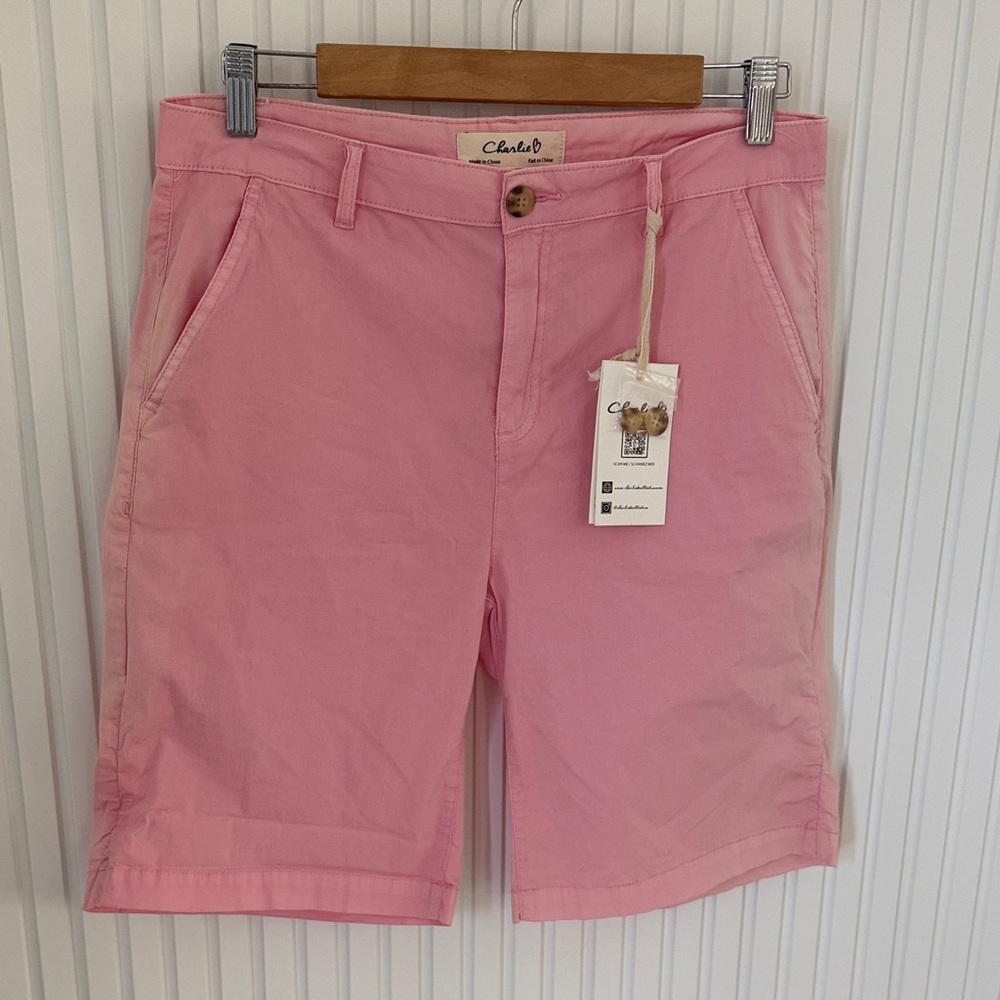 Charlie Pink Begonia Short Size 8
